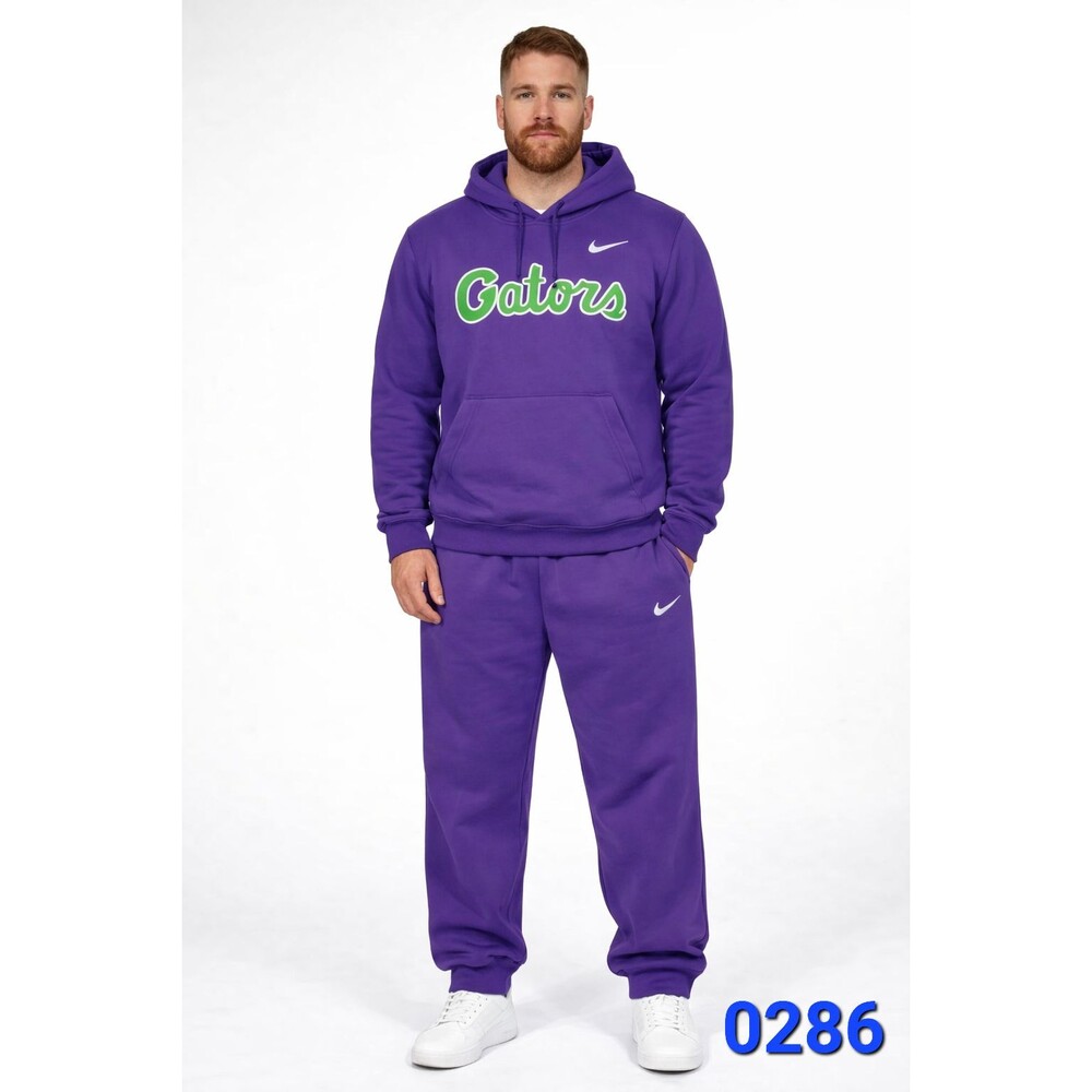 Nike Sweatsuit with Gator Logo - purple (sz M) - 0286